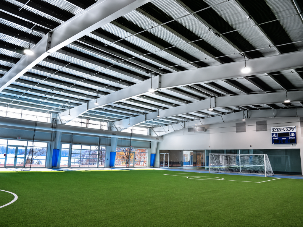 Indoor Turf Field.