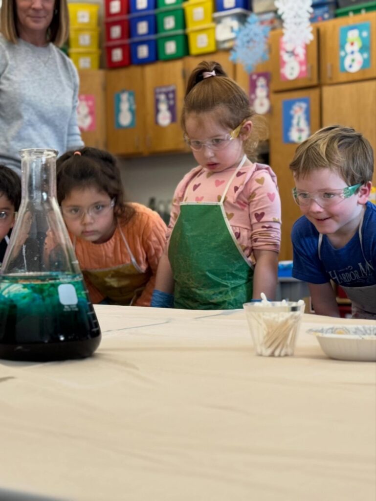 PreK students at Bancroft School in Worcester.
